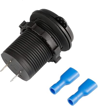 leoboone 4.2A DC 12V/24V Dual USB Charger Power Adapter Outlet Power for Car Boat Motorcycles Auto Truck ATV Phone LED Light leoboone 4.2A DC 12V/24V Dual USB Charger Power Adapter Outlet Power for Car Boat Motorcycles Auto Truck ATV Phone LED Light