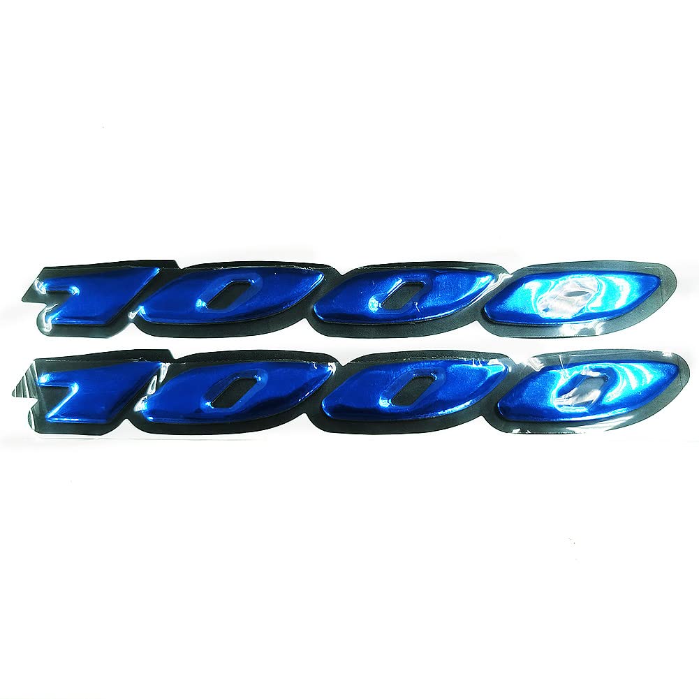 3D Logo Emblem Sticker Decal Polish Gloss Raise Up Compatible with Suzuki GSXR 1000 CBR RR MTS S2R S1000 Hornet Sport VTR CBF Z1000 DL1000 TL1000 Versys