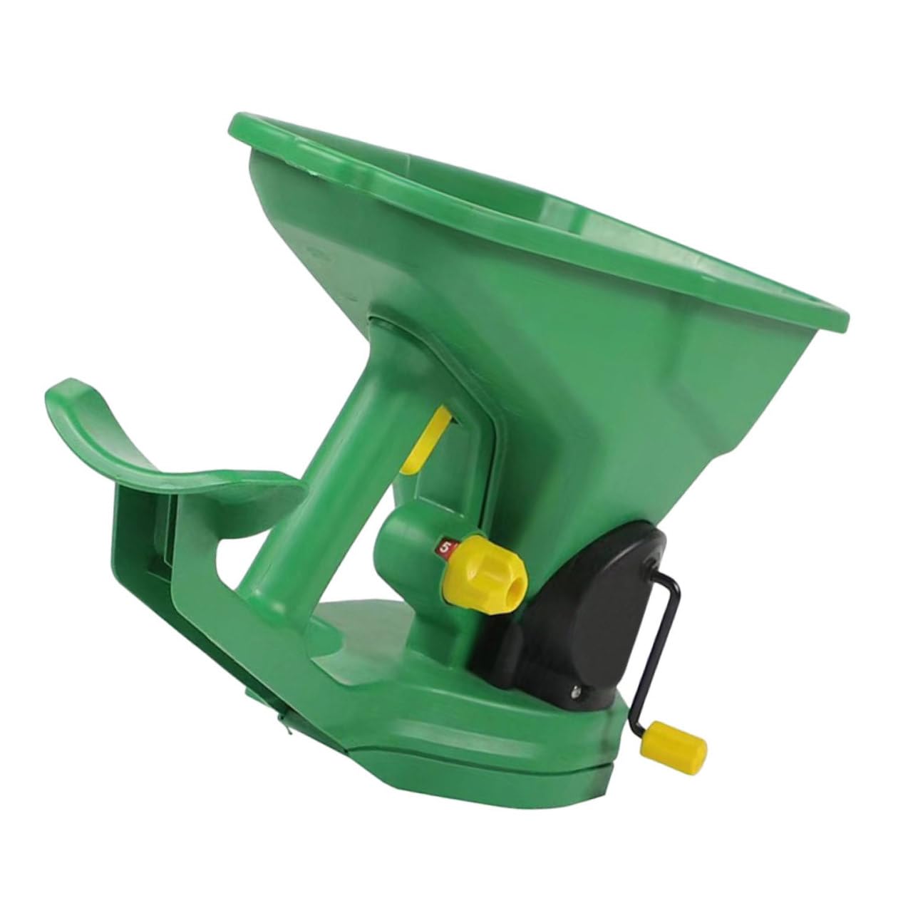 Semoir Manuel à Dispersion Portable pour Jardin et Semis Vert en Plastique