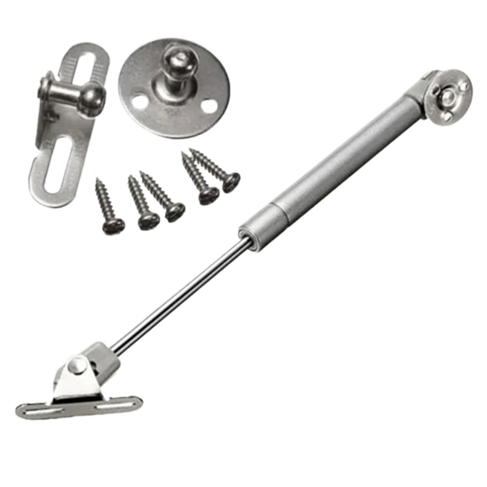 6pcs Cabinet Hinges Furniture Gas Spring Kitchen Cupboard Door Lift Support Lid Stays Soft Close Open Cabient Hardware for Furniture(15KG 150N)