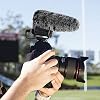 Paraviento de piel para micrófono SUNMON, parabrisas VMP+ Deadcat compatible con micrófono de cámara Rode VideoMic Pro+ Plus XLR 4