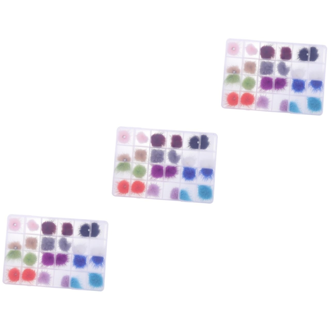 Ipetboom 24piezas Balones De Sintética Para Decoración De Uñas Accesorios Para Diseño De Manicura Kit De De Uñas