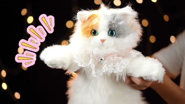 ネコぱら バッグセット サンシャインクリエイション65 Amazon.com: CHOBYNER Stuffed Realistic Calico Cat Plush Backpack