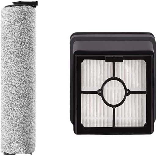 parts Roller Brush, Filter, Compatible for Eureka NEW500, Cordless Wet Dry Vacuum Cleaner Supplies Accessories(Set 01)