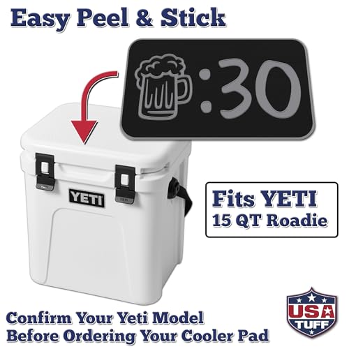 Image of USATuff SeaDek EVA Mat Cooler Pad fits YETI | Peel & Stick Application | Non Slip Comfort Accessories