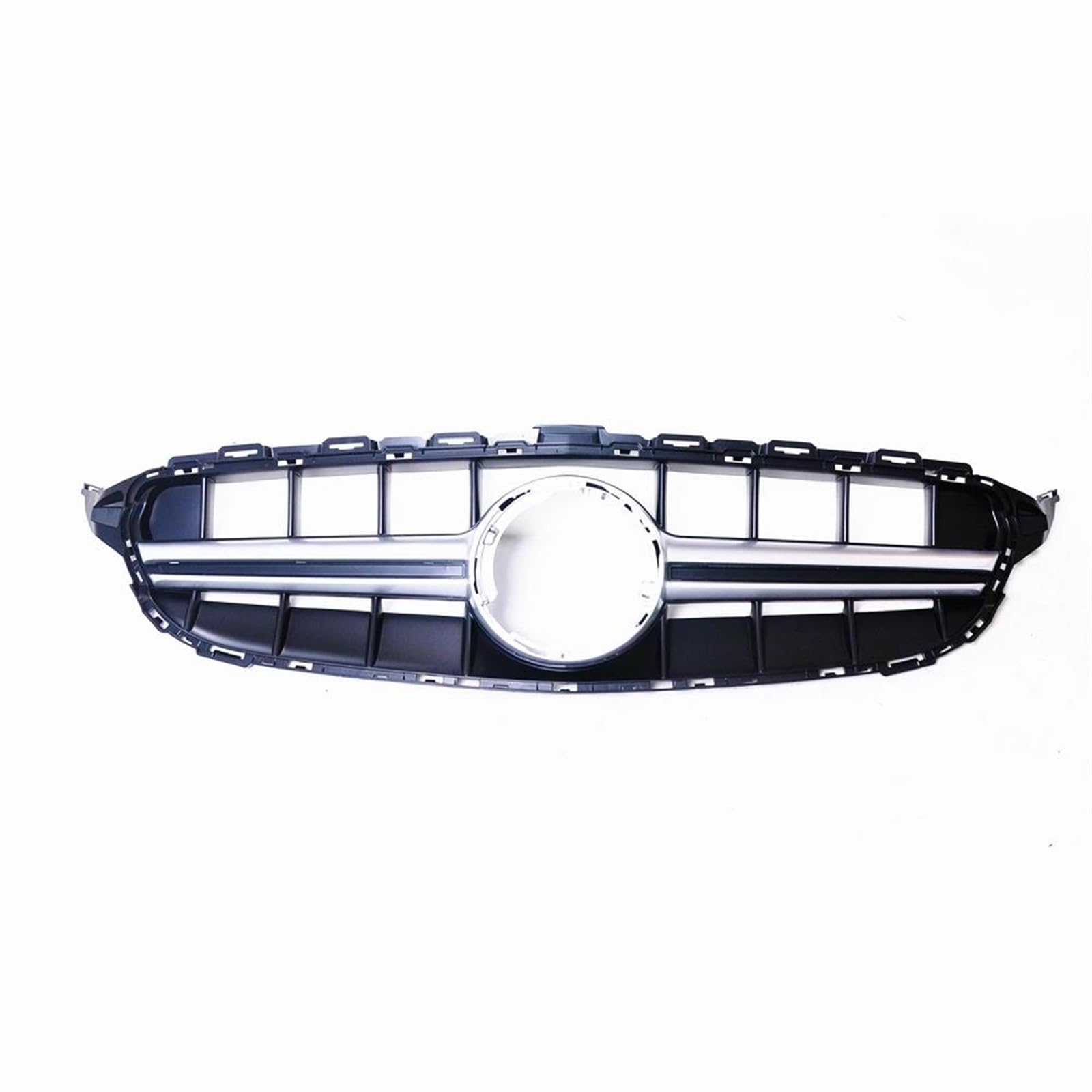Calandre Mercedes Classe C E63 2014-2018 de remplacement supérieur argent - 5