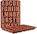 M-ELEGANT 26 Cavities Alphabet Silicone Cake Baking Mold Cake Pan Muffin Cups Handmade Soap Moulds Biscuit Chocolate Ice Cube Tray DIY Mold