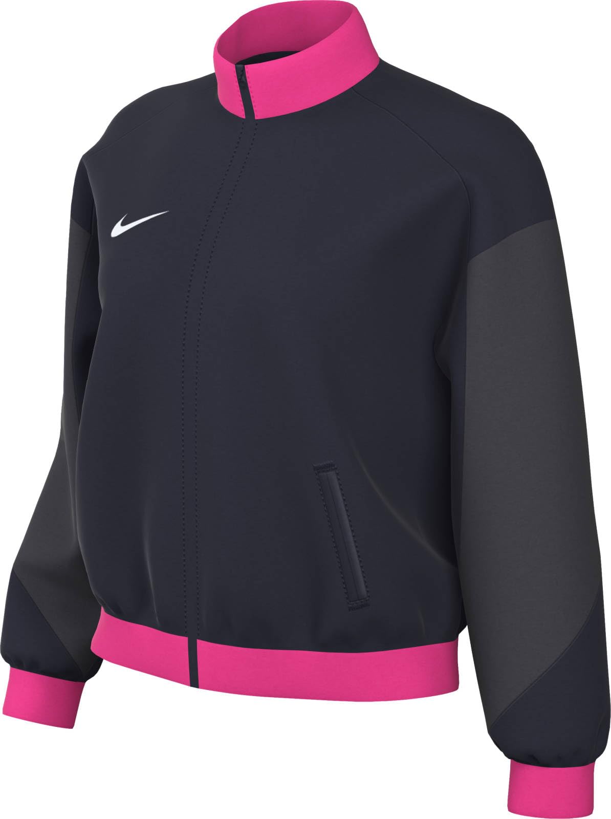 NIKE FD7683-410 Dri-FIT Academy Pro 24 Track Jacket K Jacket Women's OBSIDIAN/ANTHRACITE/HYPER PINK/WHITE Size XL