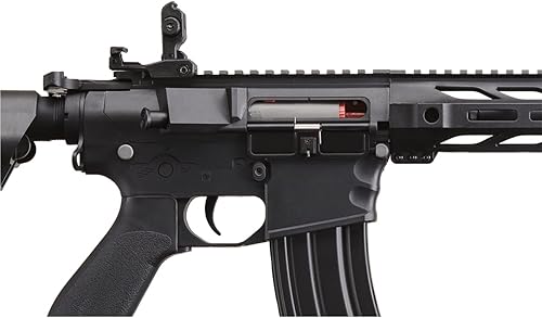 Vista 48 de Lancer Tactical Gen 2 Pistola de perdigones resistente M4 SPR Interceptor, eléctrica, polímero, completa, semiautomática, 1000 rondas, bolsa de 0.01