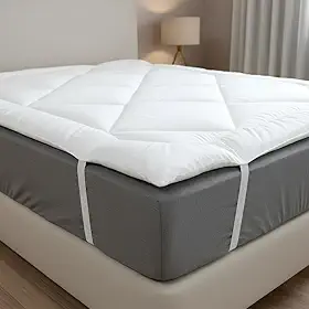Pillow Top Solteiro, Micropercal 300 Fios,Extra Macio, 4cm Espessura, Protetor de Colchão