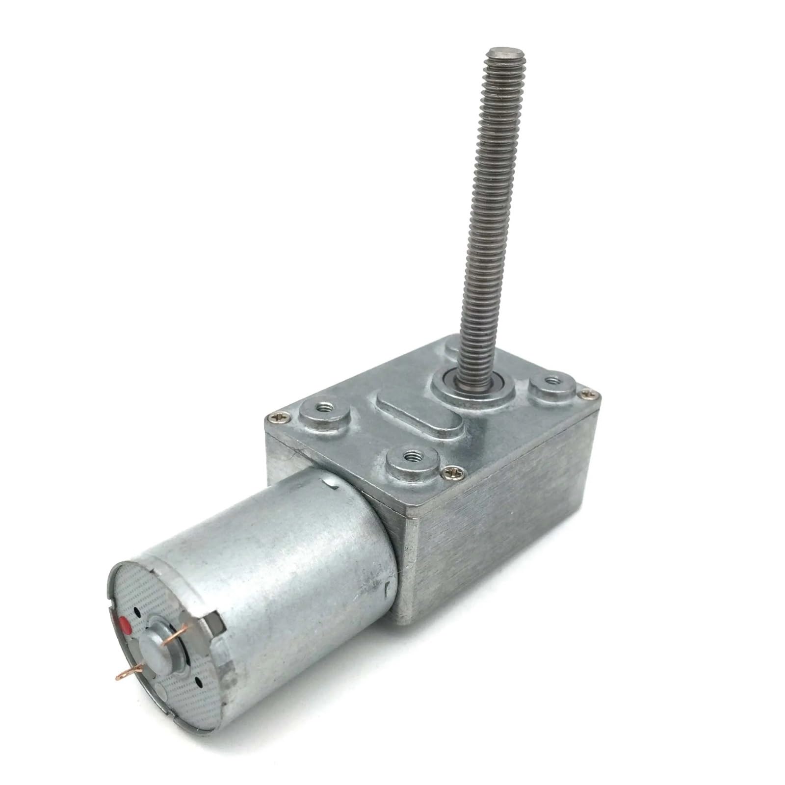 ZIDRMTKVK 370 DC 6V 12V 24V Gear Reduction Motor 6-150RPM Turbo Worm High Torque Self Locking Electric Reducer Geared(12V,6 RPM)