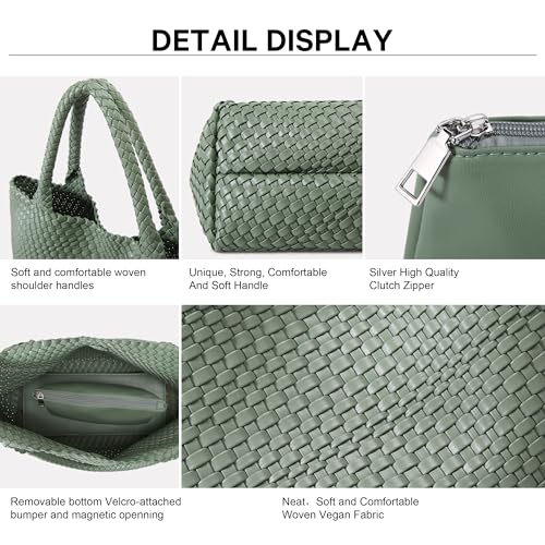 Image of Queenoris Shoulder Bags for Women, Fashion Purses and Handbags Top Handle Vegan Leather Shopper Satchel Large Travel Tote Bag | TOP HANDLE