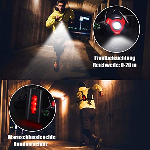 HUYIWEI Luce Corsa Ricaricabile USB - Luce Corsa