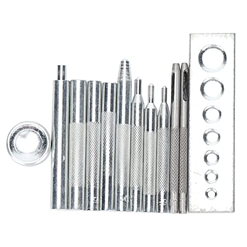 Kit de herramientas de artesanía de cuero Xolsurg Configuración artística Botón Snap Button Base para aficionados y artesanos de bricolaje