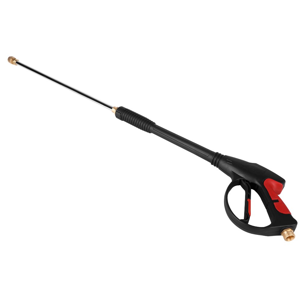 Pistola Ad Alta Pressione Per Idropulitrice Con Aste In Acciaio Inox - Curve A 30°, 90° E A U, Per Grondaie, Collegamento Rapido 1/4"