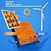 Wind Turbine Charges Controller, 12V/24V 300W‑1000W MPPT PWM Wind Turbine Generator Controller, 16A IP67 Waterproof Wind Generator Controller, Auto Match MPPT Controller