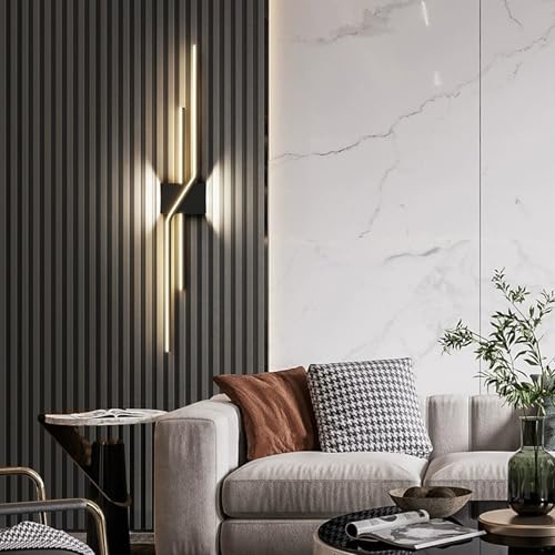 Iluminación de pared creativa LED para renovar pasillos oscuros con luz blanca de diseño 7