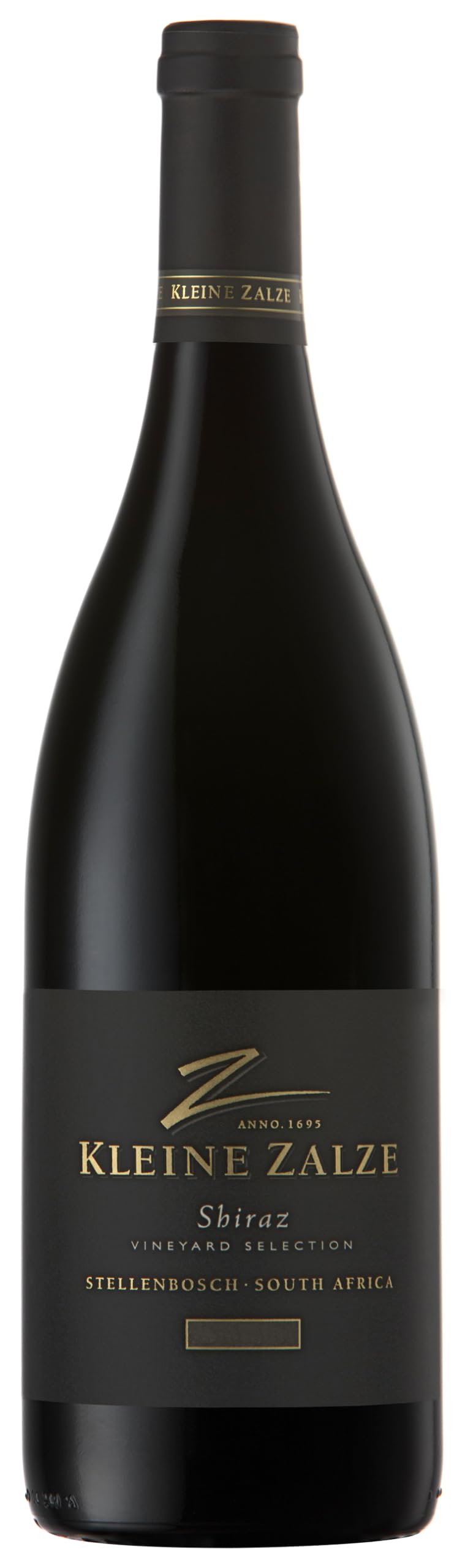 Kleine Zalze Vineyard Selection Syrah 2022 | Barrique Rotwein aus Stellenbosch, Südafrika - Trocken, kraftvoll & würzig - 6er Karton (6 x 0,75L) (Syrah)