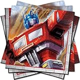 Unique Transformers Luncheon Paper Napkins - 6.5