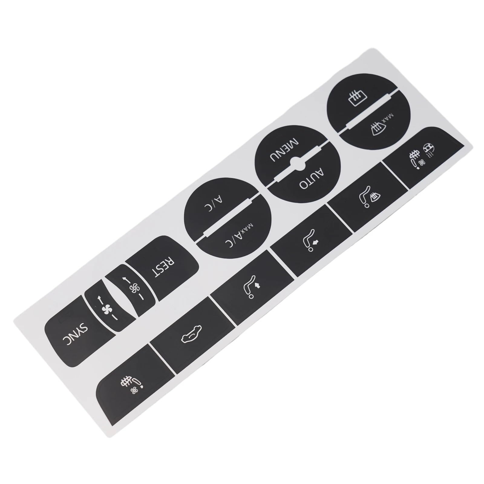 Autocollant remplacement bouton clim Touran 2016 2017 2018 - 8