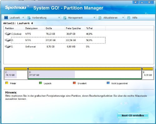 System Go! Partition Manager X2 [Download]