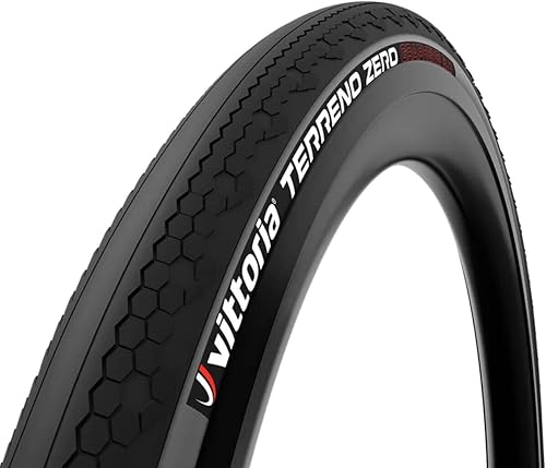 Vittoria Terreno Zero - Neumáticos para bicicleta para grava y pavimento, neumático Cyclocross Terreno Zero G2.0 sin cámara TNT