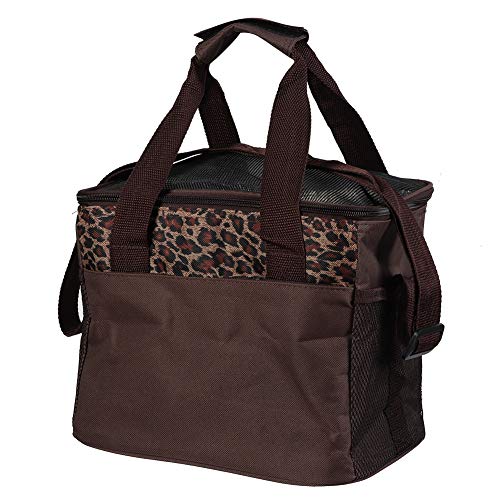 Bolsa portátil para hamster, bolsa de viagem para animais de estimação, quadrada respirável resisten