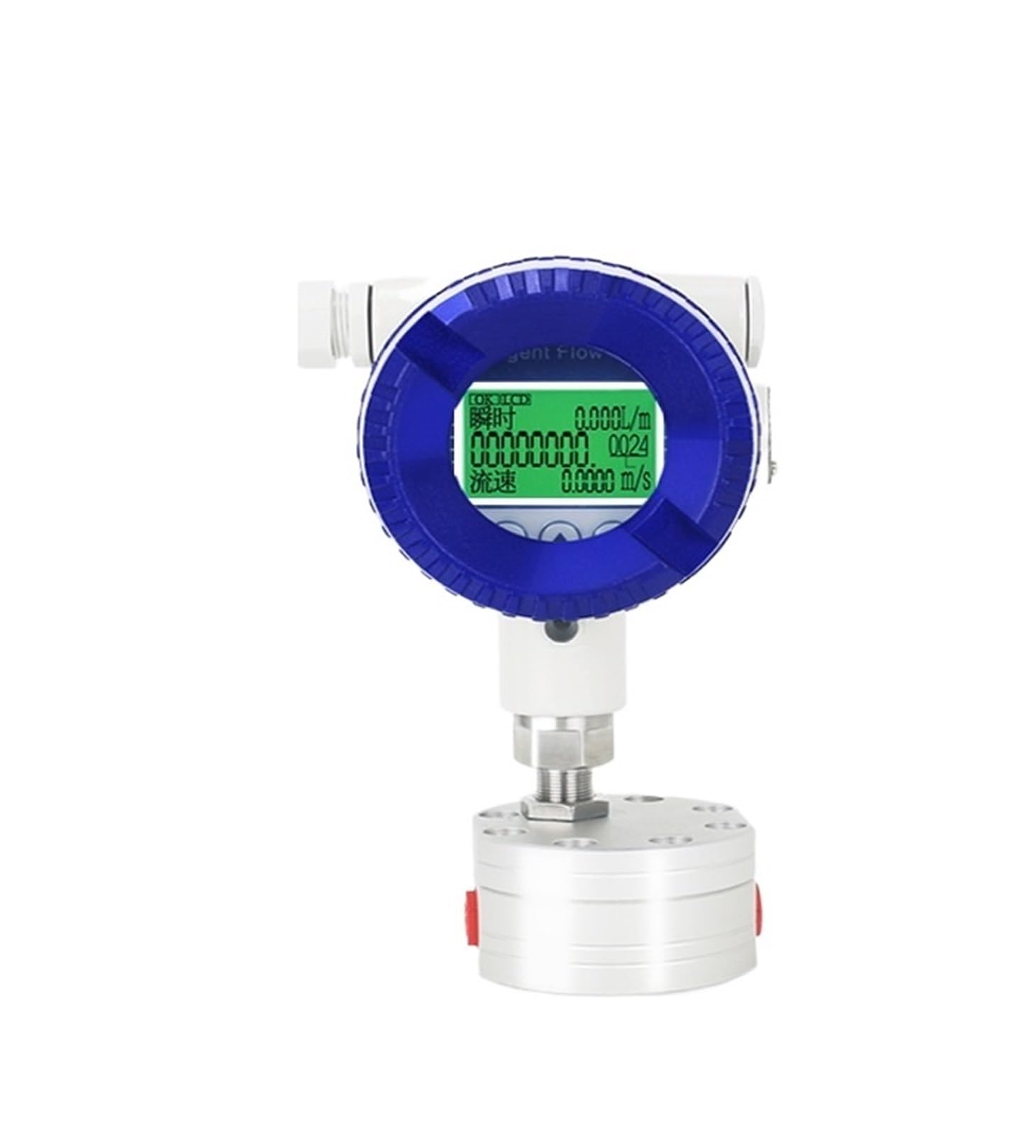 Water Flow Meter, Gear Flow Meter: High-Precision, Corrosion-Resistant Flow Meter for Measuring Small Liquid Volumes(L07)