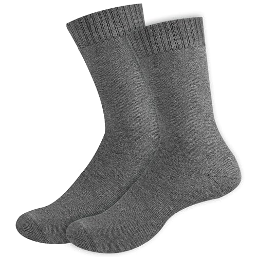 Image of SWAGR Thermal Woolen Winter Calf Length Socks for Men Thick Terry Towel Cushion Socks, Free Size, Pack of 5, Multicolour
