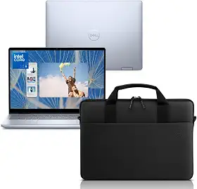 Notebook 2 em 1 Dell Inspiron 2IN1-I1300-M10C 14" FHD+ Touch Intel® Core™ i5 8GB 512GB SSD Windows 11 Prata Gelo +Capa
