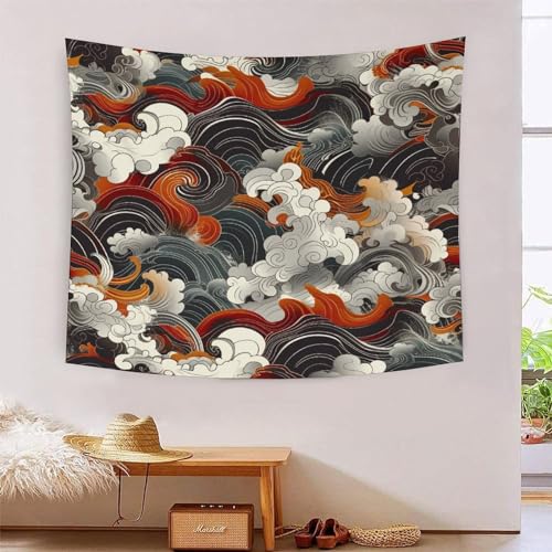Tapisserie murales decoration interieure drap de plage tissu ocean 150x200