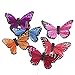 Inspired By Nature Group of 12 Realistic Artificial Monarch Butterflies in Rich Jewel Colors