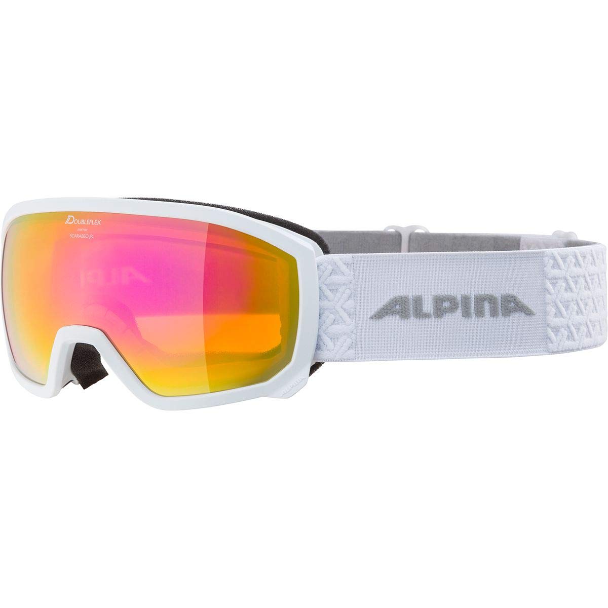 ALPINA Scarabeo Jr. Hm Occhiali da sci Unisex - Bambini e ragazzi (Pacco da 1)