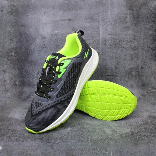 Image of ATHCO Mens Jimmy Memory Foam Insole Shoes|Running|Walking|Training|Gym|Jogging|Sneaker|Athletic|Laceup|Flexible|Lightweight|Dailyuse|Sports|Casual|ExtraSoft|Fitness|Gents Boys