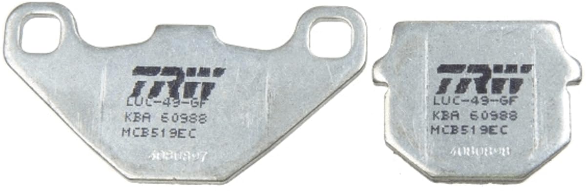 Motorcycle Brake Pads Set Front MCB519EC TRW Organic ECO Genuine Top Quality New