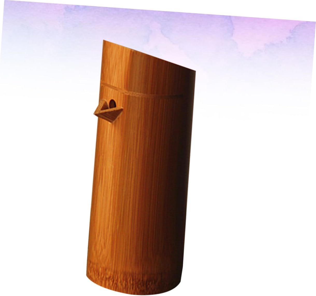 Mikinona Bamboo Tea Canister Saki Barrel Sushi Box Multi-function Jug for Friends Family Random Color