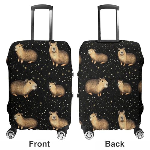 Capybara Travel Luggage Cover Suitcase Protector Baggage Covers for Men Women L3