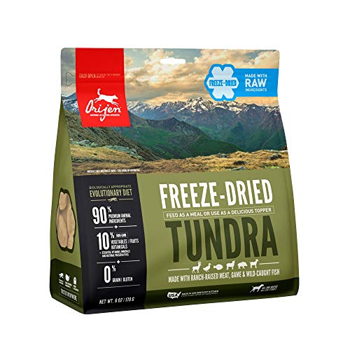 Orijen Freeze-Dried Tundra Formula, 6 Oz #TOP12