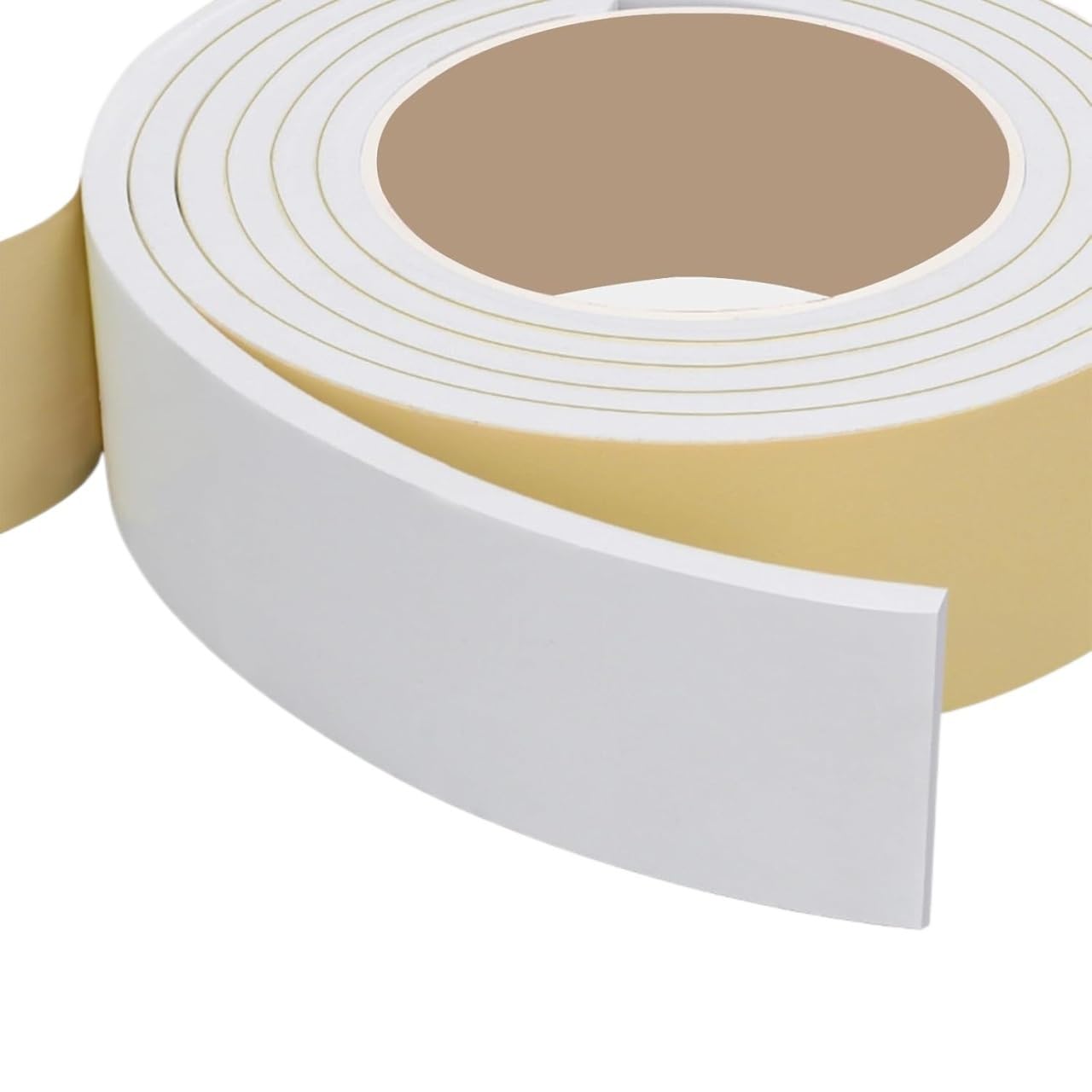 Tira de Espuma Adhesiva Cinta Sellado EPDM 10 mm x m
