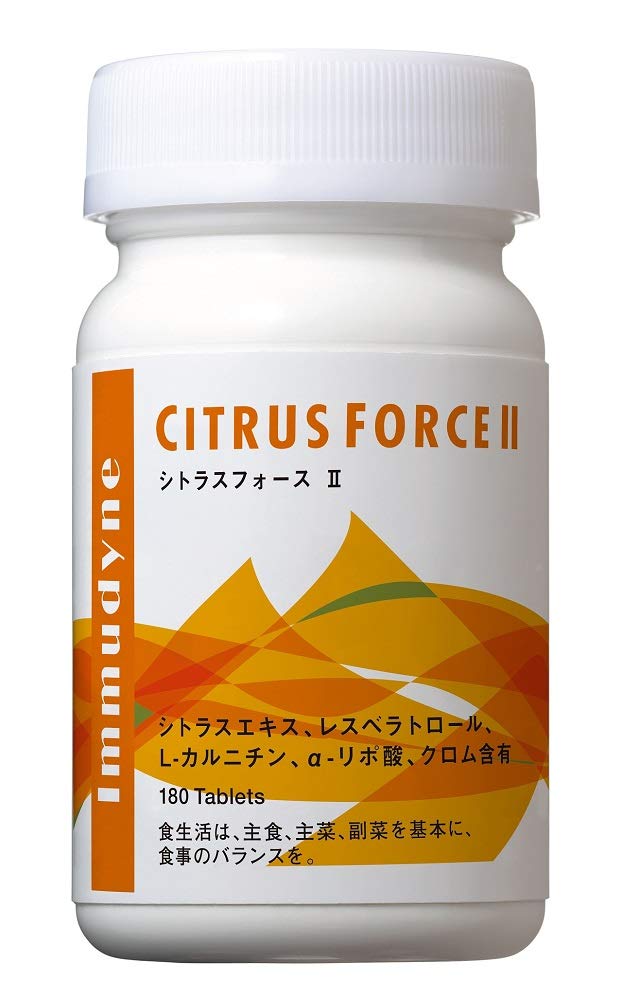 Amazon | シトラスフォースⅡ（新）180粒 | イムダイン | レスベラトロール