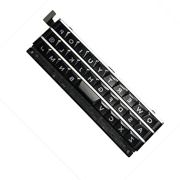 Suyitai Keyboard Buttons Keypad Flex Cable Replacement for BlackBerry Passport Q30 Color Black