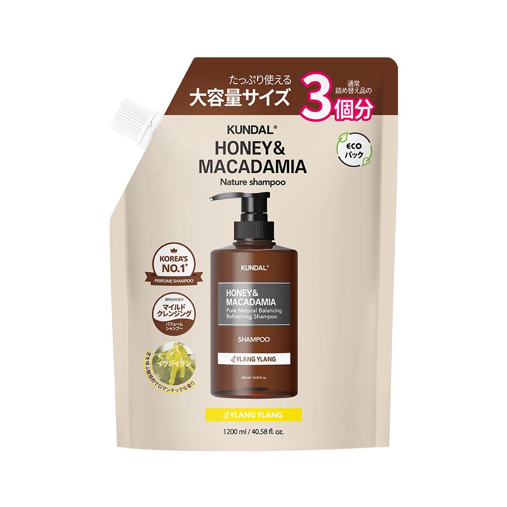 Amazon | 【クンダル】イランイランの香り ｜シャンプー詰め替え 1,200