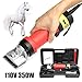 Gymticioi USA Heavy Duty Horse Pet Grooming Electric Hair Trimmer Shaver