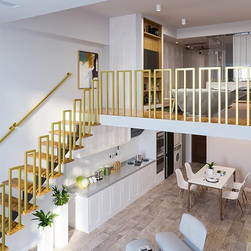 Rampe d'escalier intérieure en fer 95cm modèle E pour duplex moderniser
