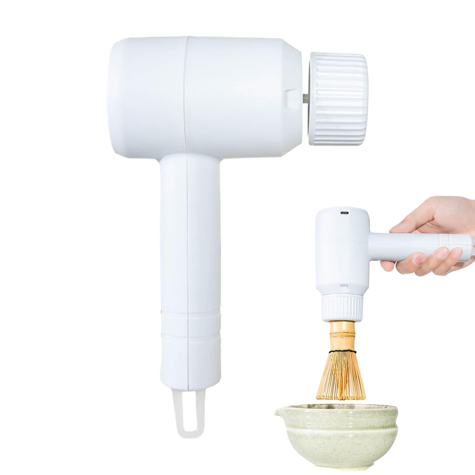 Mousseur à matcha électrique à main pour éliminer les grumeaux de vos boissons