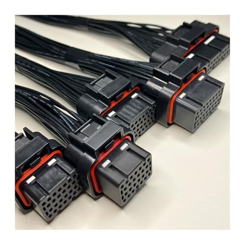Conector ECU 26 pines macho hembra que elimina fallos de conexión en sistemas de gas y aceite 2