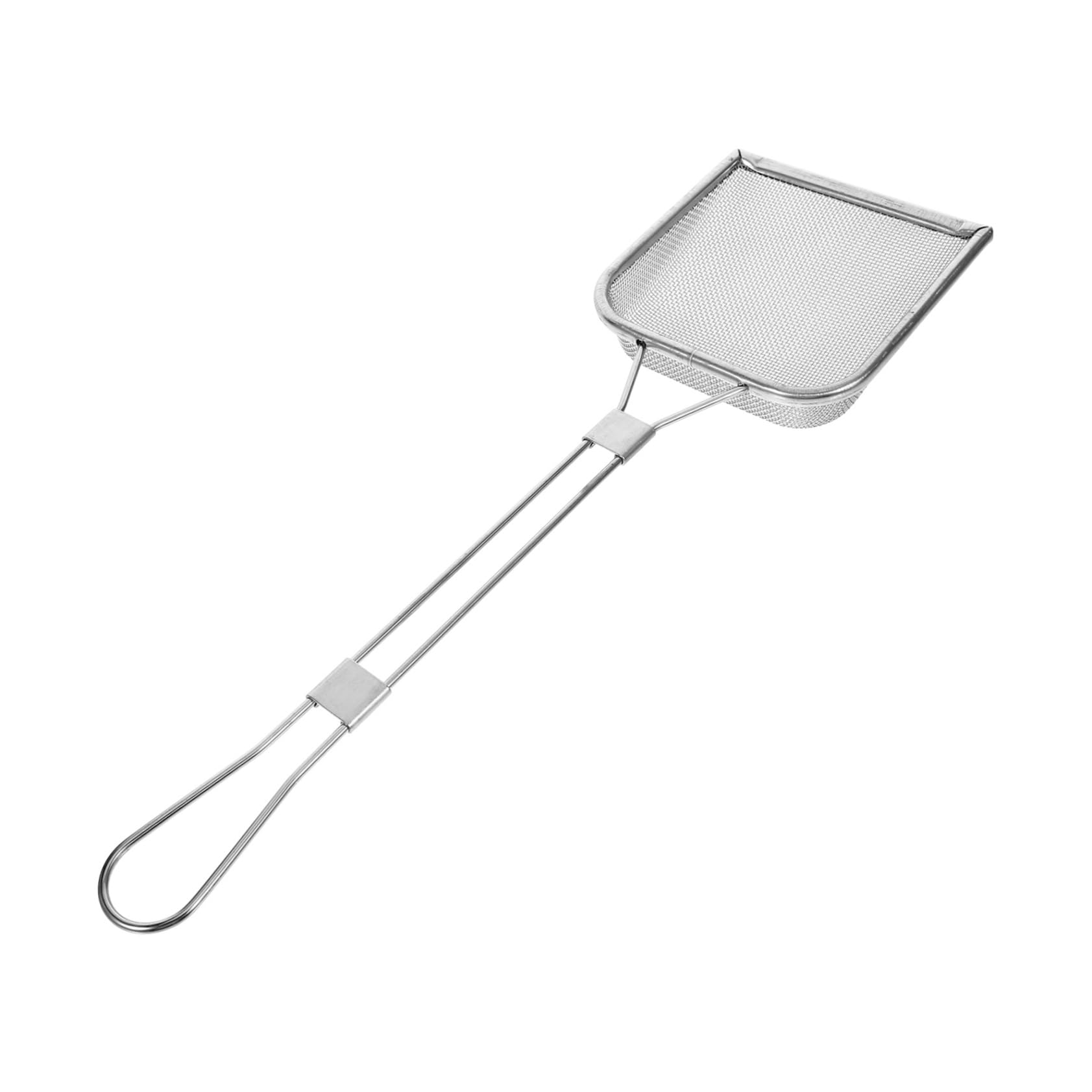 FUNOMOCYA Stainless Steel Fine Mesh Skimmer Spoon Ergonomic Food Strainer for Oil Filtration Grease Separation and Cooking Multi Functional Kitchen Utensil for Frying and Sifting