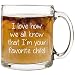 I Love How We All Know That I'm Your Favorite Child - Personalized Coffee Mugs for Father's Day, Mother's Day and Birthday Gift, Funny Mugs for Men and Women, Novelty Coffee Mug, Dad or Mom Coffee Mug
