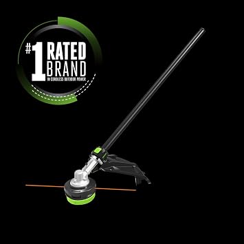 EGO STA1600 16-Inch Carbon Fiber String Trimmer Attachment with POWERLOADTM for EGO 56-Volt Lithium-ion Multi-Head System