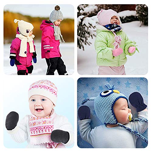 image for BAVST Baby Toddler Winter Mittens Boys Girls Infant Fleece Gloves Warm